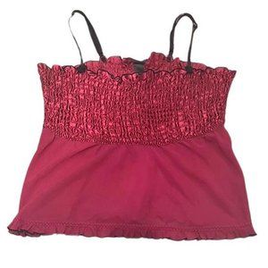 plus size mesh and ruffle top from cinema etoile